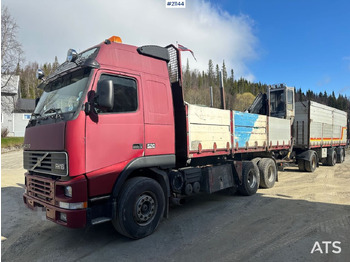 Camião de transporte de madeira VOLVO FH16