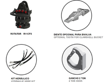 Balde de maxilas para Grua para camião novo Clamshell bucket with high capacity BV-S 650: foto 2 Balde de maxilas para Grua para camião novo Clamshell bucket with high capacity BV-S 650: foto 2