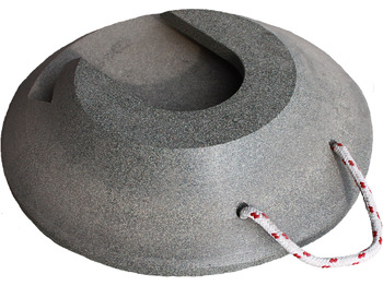 Peça de reposição para Grua para camião Conical stabilizer pads for crane PAC 6.8A/F: foto 2