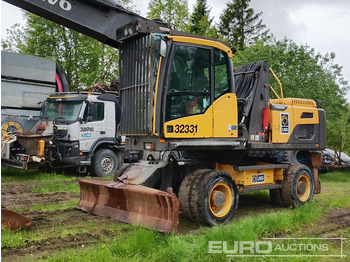 Escavadeira de rodas VOLVO EW210D
