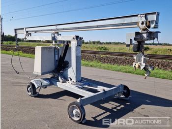 Mini grua Böcker MK400 Mini Crane, 500Kg (Remote in Office): foto 3