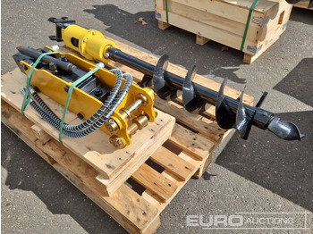 Equipamento para Escavadeira Unused Hydraulic Breaker + Auger to suit 1 Ton Mini Excavator: foto 3