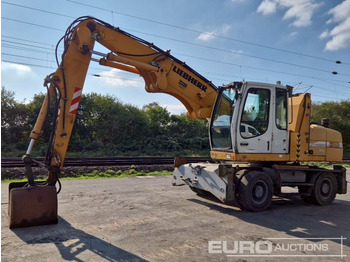 Escavadeira de rodas LIEBHERR A 316