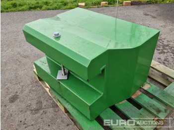 Máquina agrícola Unused 2025 John Deere 600kg Front Weights to suit John Deere Tractors, Metal Case with Towing Eye (Green): foto 3