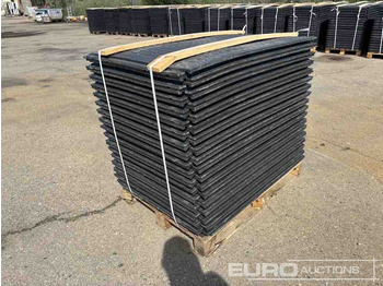 Equipamento de construção Pallet of Plastic Connectable Road Plates, 1200x800x28mm, 22kg per Plate (35 of): foto 5