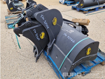 Balde novo Unused 2024 Geith AT2.8R-1200SR 48" Tilt Ditching Bucket, H03-0450 18" Digging Bucket, H03-0300 12" Digging Bucket 35mm Pin to suit Mini / Conjunto Cazos Excavator: foto 4