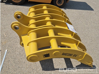 Balde escavadora para Escavadeira novo Unused 2025 Elephant  RAKE32065 65-E: foto 5