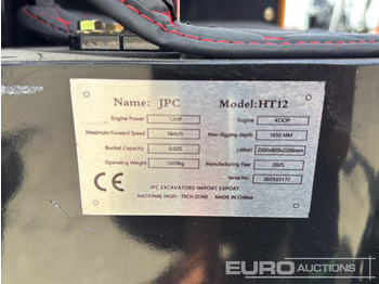 Mini escavadeira JPC