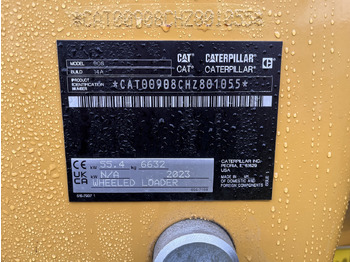 Pá carregadora de rodas novo Caterpillar 908 HL: foto 2