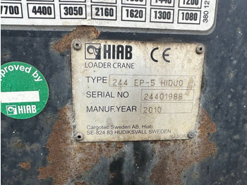 Grua para camião para Camião Hiab XS 244 EP-5 HiDuo: foto 4