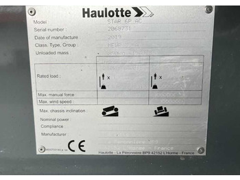 Plataforma de mastro vertical Haulotte STAR 6P AC: foto 4