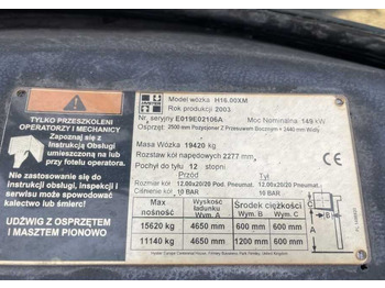 Empilhador a diesel HYSTER