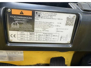 Locação financeira de  Hyster J1.6XN Hyster J1.6XN: foto 4