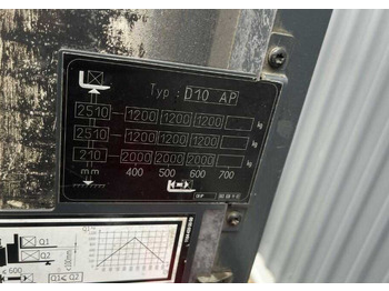 Stacker Linde D10AP: foto 5