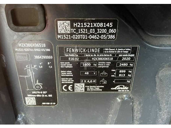 Empilhador elétrico Linde E16-02: foto 4