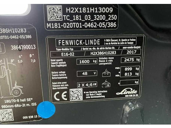 Empilhador elétrico Linde E16-02: foto 2 Empilhador elétrico Linde E16-02: foto 2