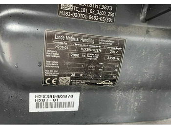 Empilhador a gás Linde H20T-01: foto 4