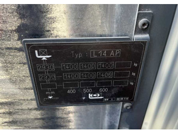 Stacker Linde L14AP: foto 5