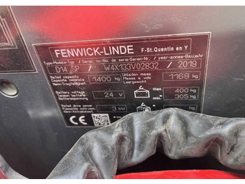 Stacker Linde L14LSP: foto 4 Stacker Linde L14LSP: foto 4