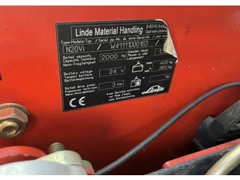 Order-picker Linde N20Vi: foto 4 Order-picker Linde N20Vi: foto 4