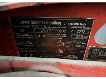 Porta-palete LINDE T20