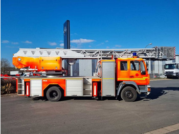 Camião MAN 15.284LC Metz DLK 23-12 Feuerwehr Drehleiter: foto 5