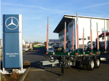 Reboque transporte de madeira