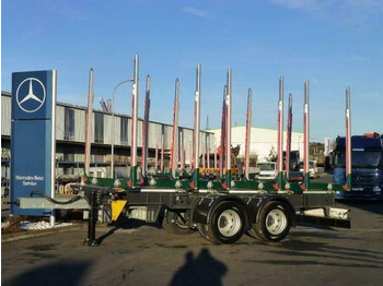 Reboque transporte de madeira