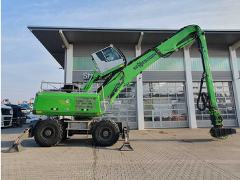 Manipulador de material novo Sennebogen 728 / inkl. Albach Greifersäge & SW / nur 2.016h: foto 2
