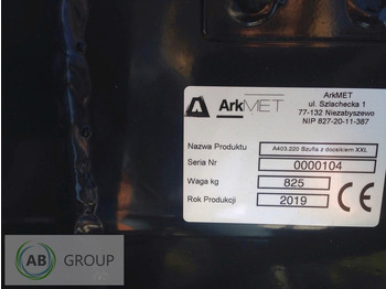 Balde carregador para Máquina agrícola ArkMET silage crocodile bucket  XXL A403.220, 2.2 m: foto 3