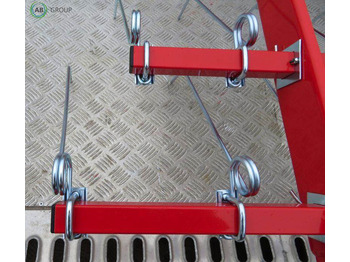 Grade de dentes flexíveis Klimza brona-chwastownik 1,5m: foto 2