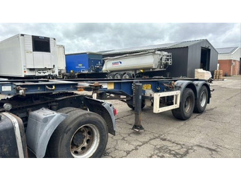 Semi-reboque transportador de contêineres/ Caixa móvel KRONE