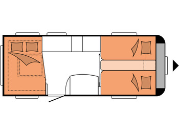 Caravana Hobby DE LUXE 540 UL: foto 2