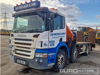 Camião transporte de veículos SCANIA P 340