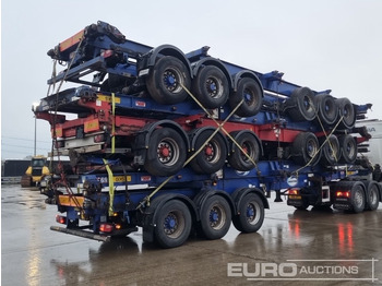 Semi-reboque chassi 2010 SDC Tri Axle Skeletal Tailer (5 of): foto 5