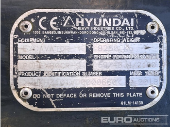 Mini escavadeira 2013 Hyundai R80CR-9: foto 5