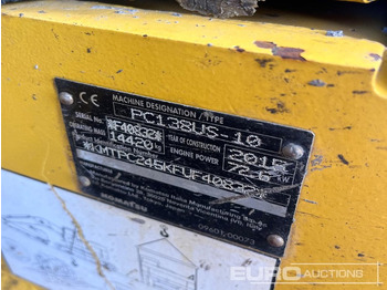 Escavadora de rastos 2015 Komatsu PC138 US-10: foto 5