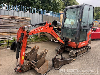 Mini escavadeira KUBOTA KX016-4