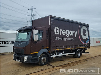 Camião de lona VOLVO FL 210