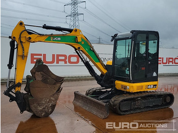 Mini escavadeira JCB
