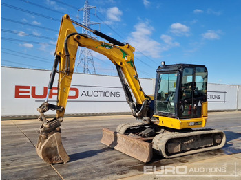 Mini escavadeira JCB 85Z-1