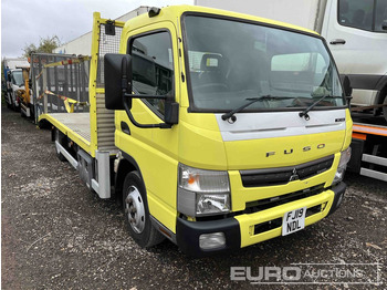 Camião de caixa aberta/ Plataforma para transporte de máquinas pesadas 2019 Mitsubishi Fuso Canter: foto 2