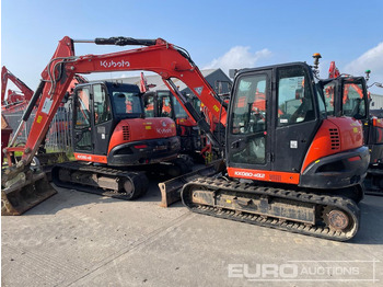 Mini escavadeira KUBOTA KX080