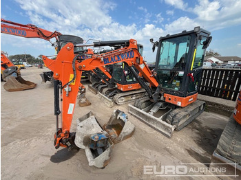 Mini escavadeira HITACHI ZX26U-6