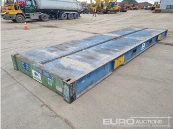 Contentor marítimo 30' Flat Rack Container Bridge: foto 1