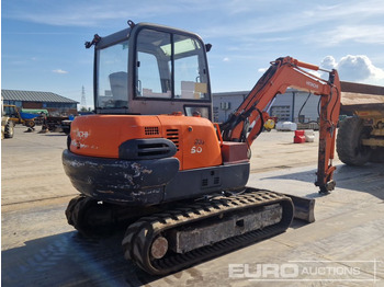 Mini escavadeira Hitachi ZX50 CLR: foto 5