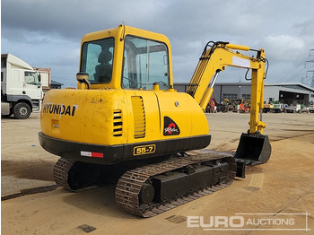 Mini escavadeira Hyundai R55-7: foto 5