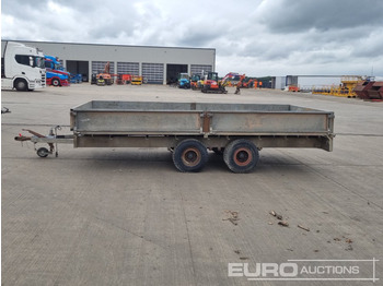 Reboque porta máquinas Ifor Williams LL146G 3.5 Ton Twin Axle Drop Side Plant Trailer: foto 2