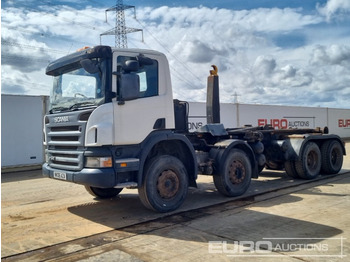 Camião polibenne SCANIA P 340