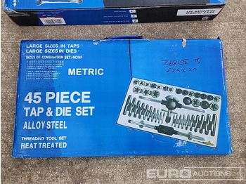 Equipamento para oficina Unused 6Pc Jumbo Spanner Set & 45Pc Tap & Die Set (2 of): foto 5 Equipamento para oficina Unused 6Pc Jumbo Spanner Set & 45Pc Tap & Die Set (2 of): foto 5